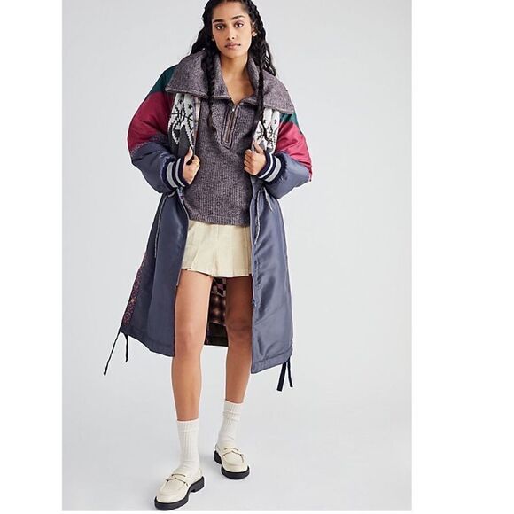 Free People Sienna Reversible Parka Jacket - Picture 1 of 10